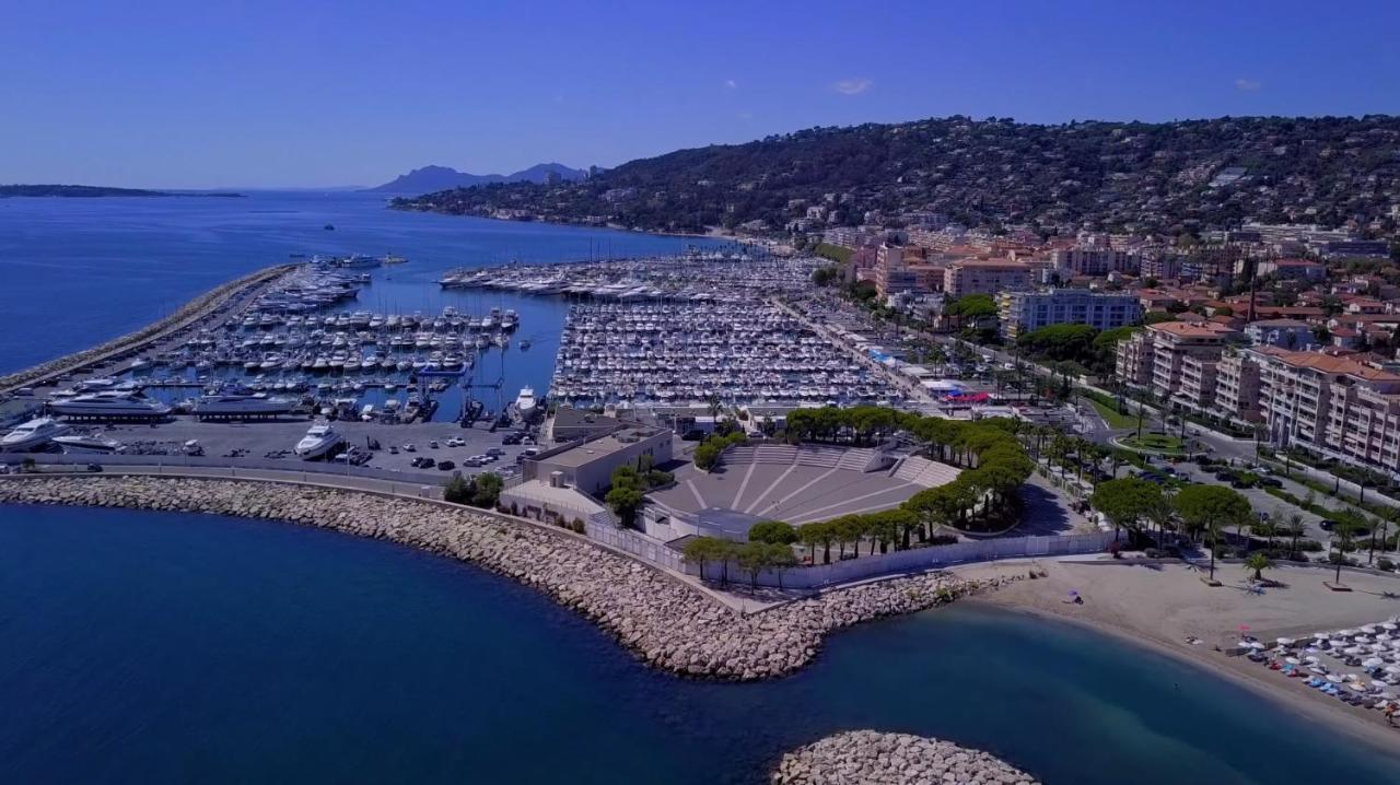 Apt Golfe Juan - 5Min Des Plages - Parking Privee - Piscine Rooftop Валорис Екстериор снимка