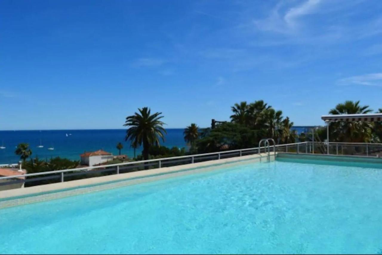 Apt Golfe Juan - 5Min Des Plages - Parking Privee - Piscine Rooftop Валорис Екстериор снимка